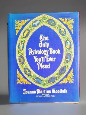 The Only Astrology Book You'll Ever Need - Blue Hardcover **Signed